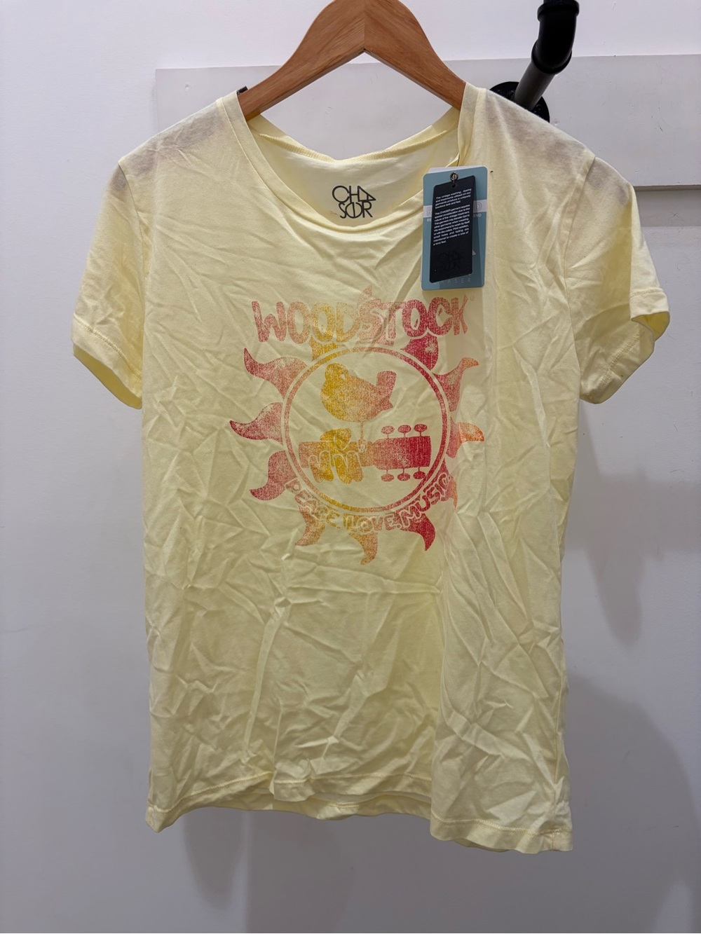 Chaser Yellow Woodstock Tee PM